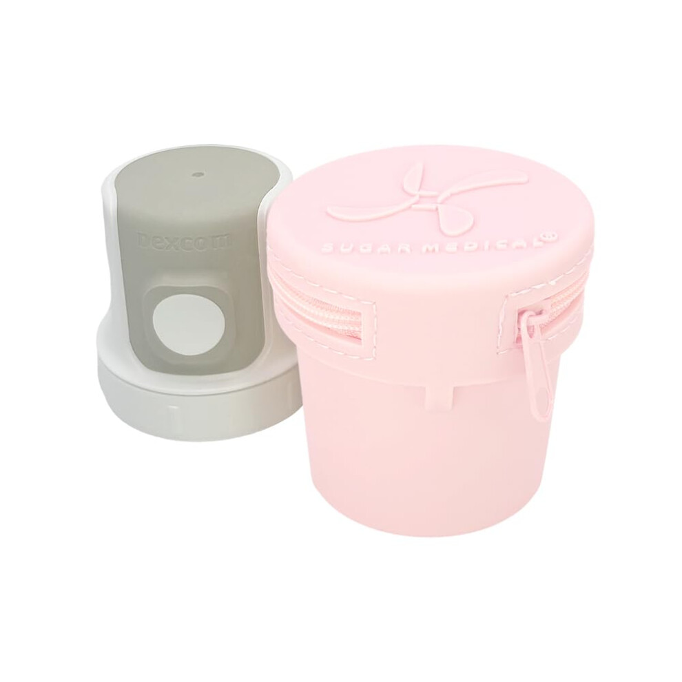 Sugar Medical Light/Pink Dexcom G7 Travel Protective Case | Diabetic Care Products | Diabetic Dexcom G7 Cover | Protect Dexcom G7| Diabetes Care ( Pink)