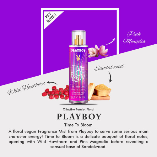 Playboy Playboy TIME to Bloom, Duftspray 8,4 Unzen 2