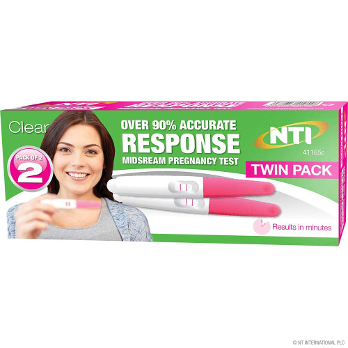 Midstream Pregnancy Test - Over 90% Accurate - Twin Pack