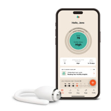 kegg Fertility Tracker + Free Fertility App | 12 Months Pregnancy Warranty | No Recurring Costs | Predicts Fertile Window | Helps Exercise Pelvic
