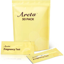 Areta 30 Pregnancy Test Strips: Accurate Kit for Rapid Results | 30 Pack hCG Tests