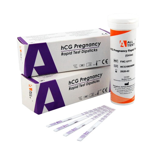 ALLTEST Rapid Ultra Pregnancy Test Strips 25 Strip Vial