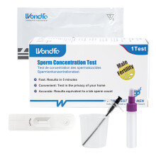 Wondfo Male Fertility Test Kit, 1 Tests, Sperm Count Testing, Privacy Assured