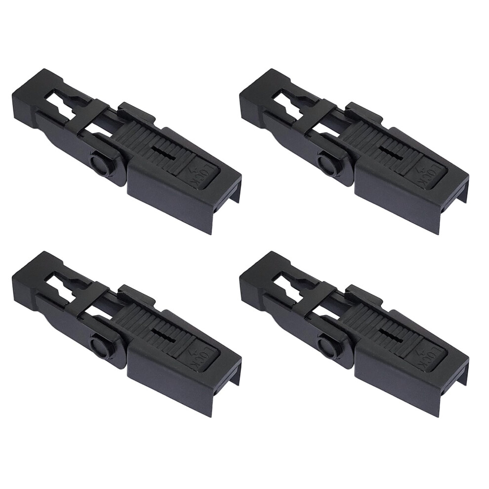 4 Pcs Car Front Wiper Blade Dkw100020 Arm Retaining Clip Replacement Compatible With Discovery 2 1998-2004 Compatible With Range Rover 2003-2012 716597578890