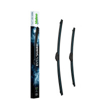 VALEO EVERGUARD - VSK4 - Premium Flat Silicone Wiper Blades kit with Extended life X2 - Lengths: 650mm,400mm - Front - Set of 2-566020
