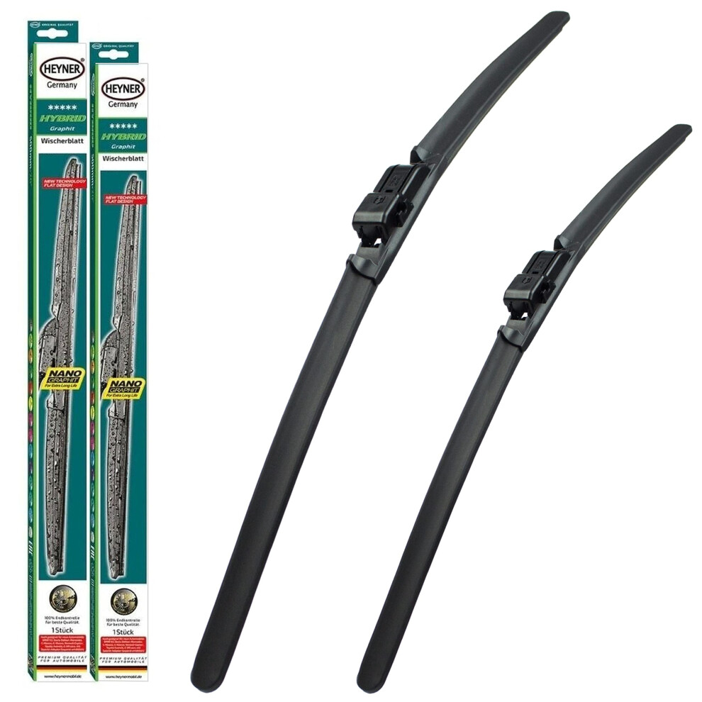 Heyner Wipers Fits Land Rover Discovery Models 2017 To 2025 Hybrid Windscreen Wiper Blades 24"20" Tlc Front Replacement Set Hh2420tlc 5056151122165