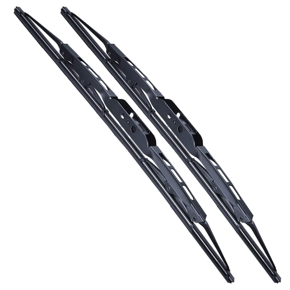 Elgrand E51 Mpv May 2002 To Dec 2008 Windscreen Wiper Blades Kit - M.o.t. Test Compliant 5056162200487
