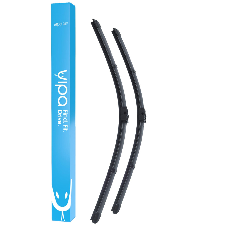 Vipa Wiper Blade Kit Fits: Bmw 3 Series -E90 Saloon Jun 2004 To Sep 2009 - Easy Fit Video Tutorial 5056162272262