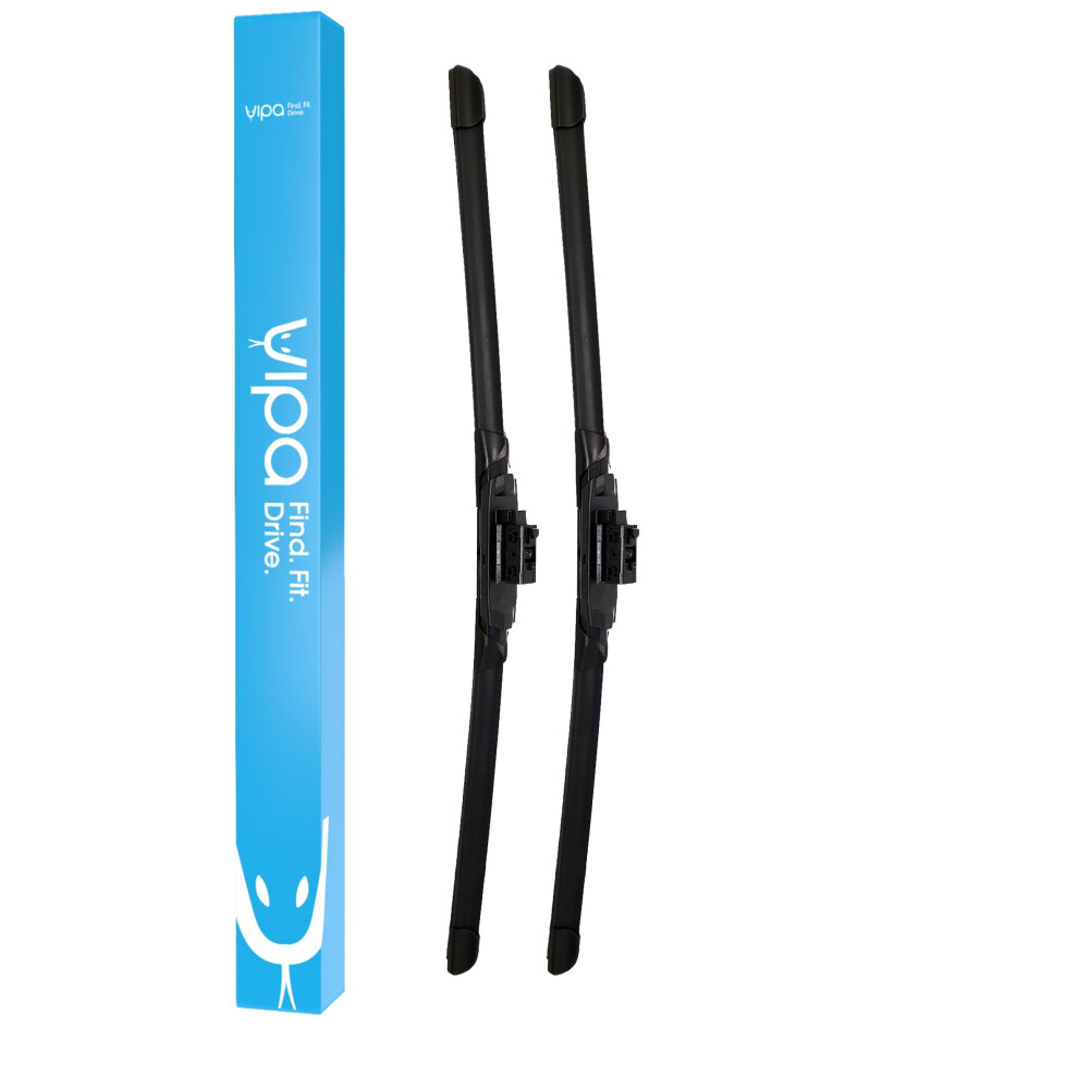 Vipa Wiper Blade Kit Fits: Mercedes-Benz C-Class W205 Saloon Aug 2014 Onwards - Easy Fit Video Tutorial 5056162270183