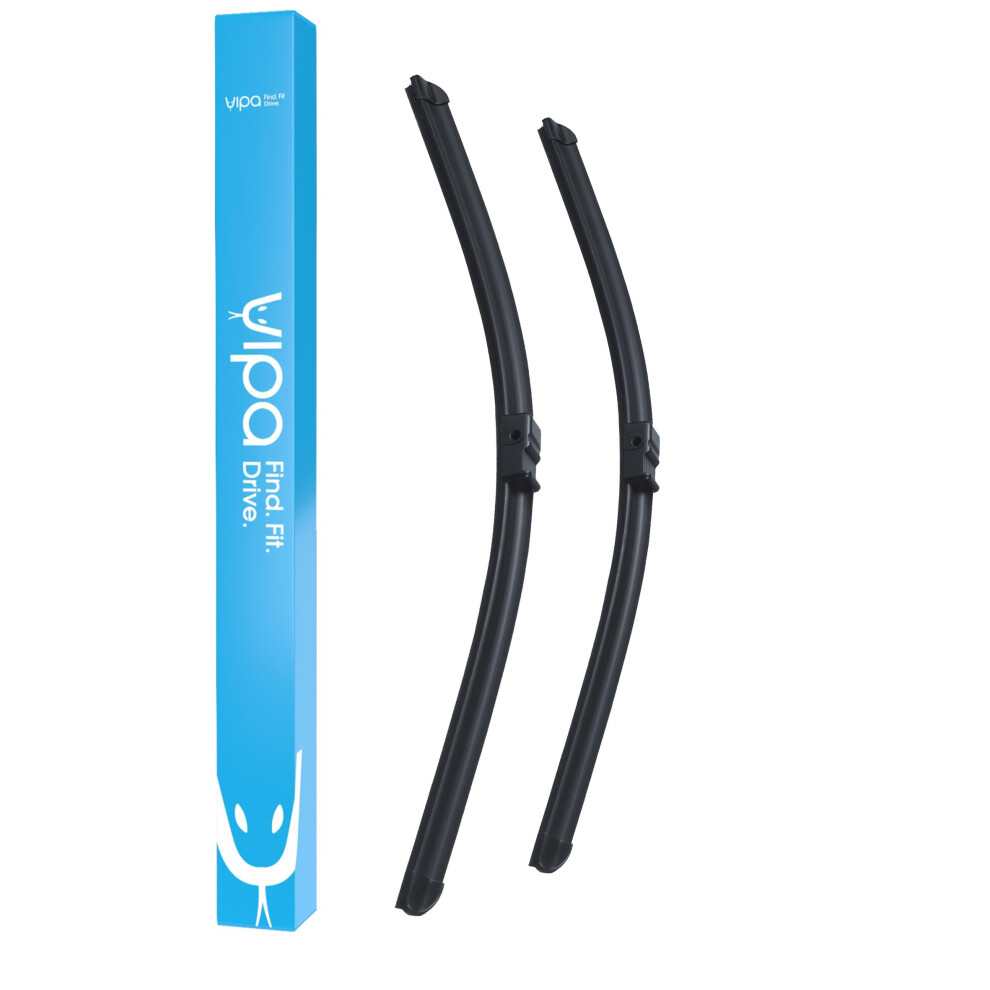 Vipa Wiper Blade Kit Fits: Vw Caddy Van Mar 2004 To Aug 2010 - Easy Fit Video Tutorial 5056162270503