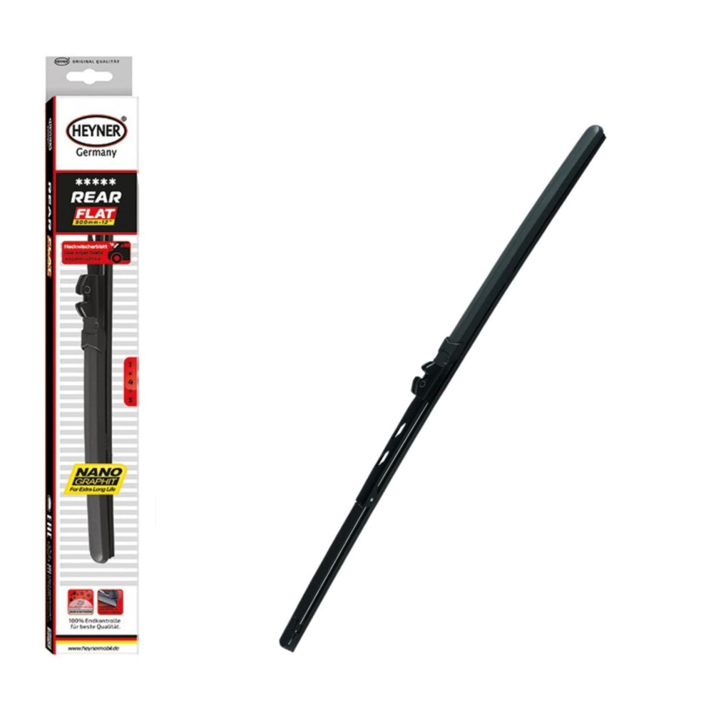 Single Heyner Flat Rear Wiper Blade Replacement 10" 250Mm Multifit Hrf10 5056151136230