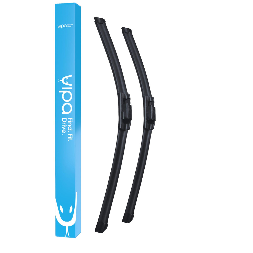 Vipa Wiper Blade Kit Fits: Honda Civic Mk8 Hatchback Oct 2005 To Dec 2012 - Easy Fit Video Tutorial 5056162274976