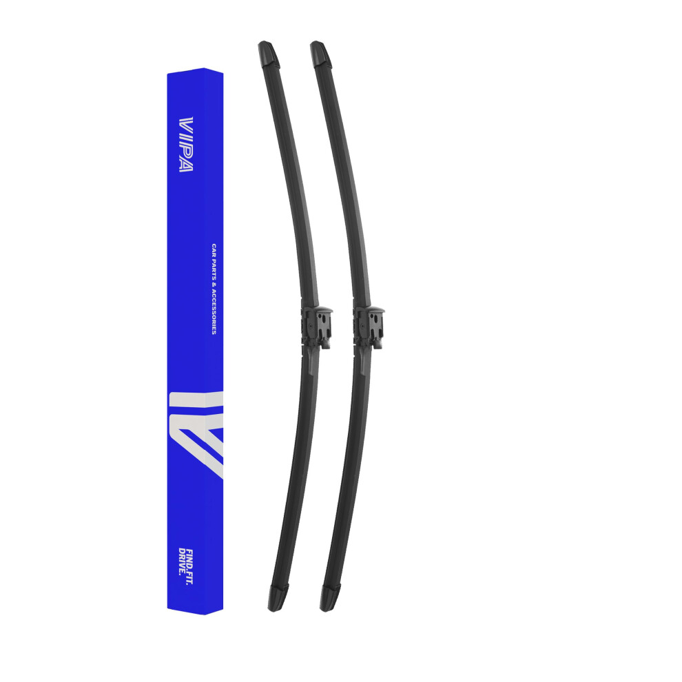Vipa Car Parts Premium Wiper Blade Kit | Fits: Porsche Cayenne Suv (Sep 2002 To Dec 2017) | All-Weather Performance | Durable, Streak-Free Windshield 5056162274402