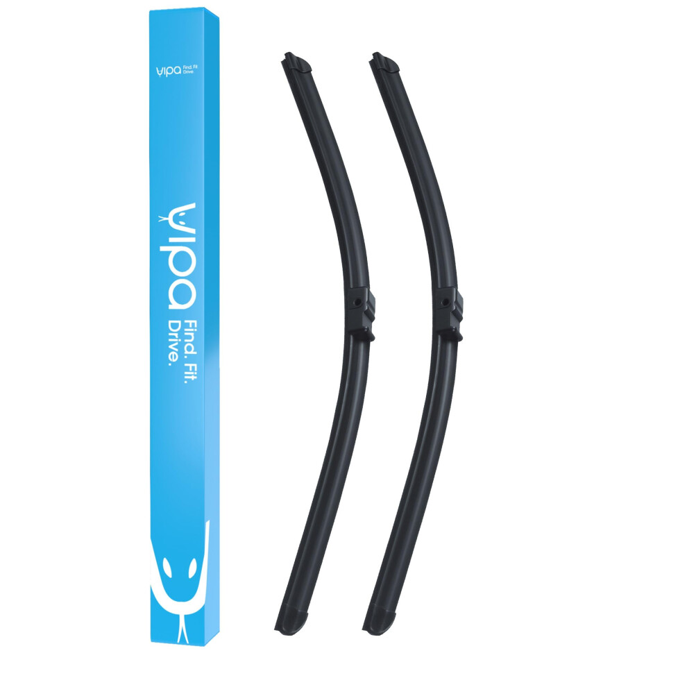 Vipa Wiper Blade Kit Fits: Mercedes-Benz C-Class S204 Mid Life Estate Jan 2009 To Mar 2013 - Easy Fit Video Tutorial 5056162270398