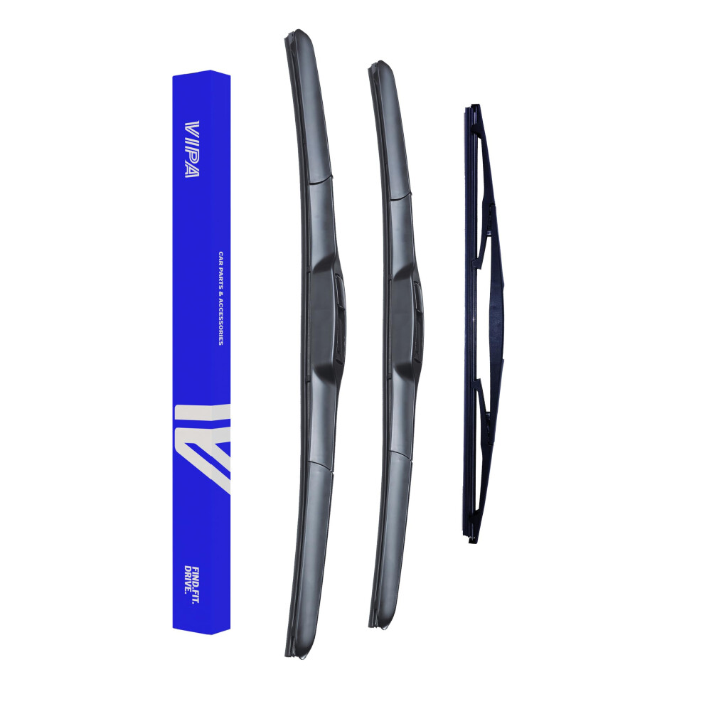 Vipa Car Parts Premium Wiper Blade Set | Fits: Subaru Forester Suv (Mar 2013 To Nov 2019) | All-Weather Performance | Durable, Streak-Free Windshield 5056162285156