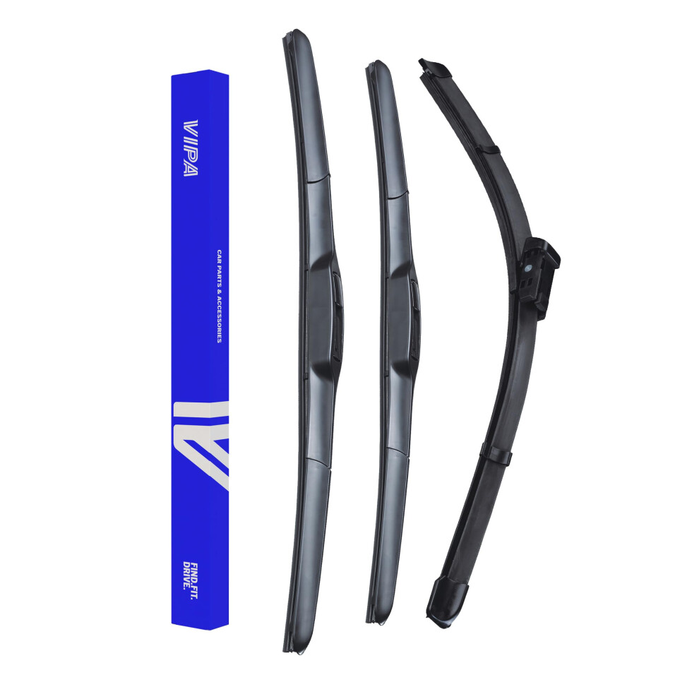 Vipa Car Parts Premium Wiper Blade Set | Fits: Vauxhall Insignia Hatchback (Mar 2017 Onwards) | All-Weather Performance | Durable, Streak-Free 5056162284371
