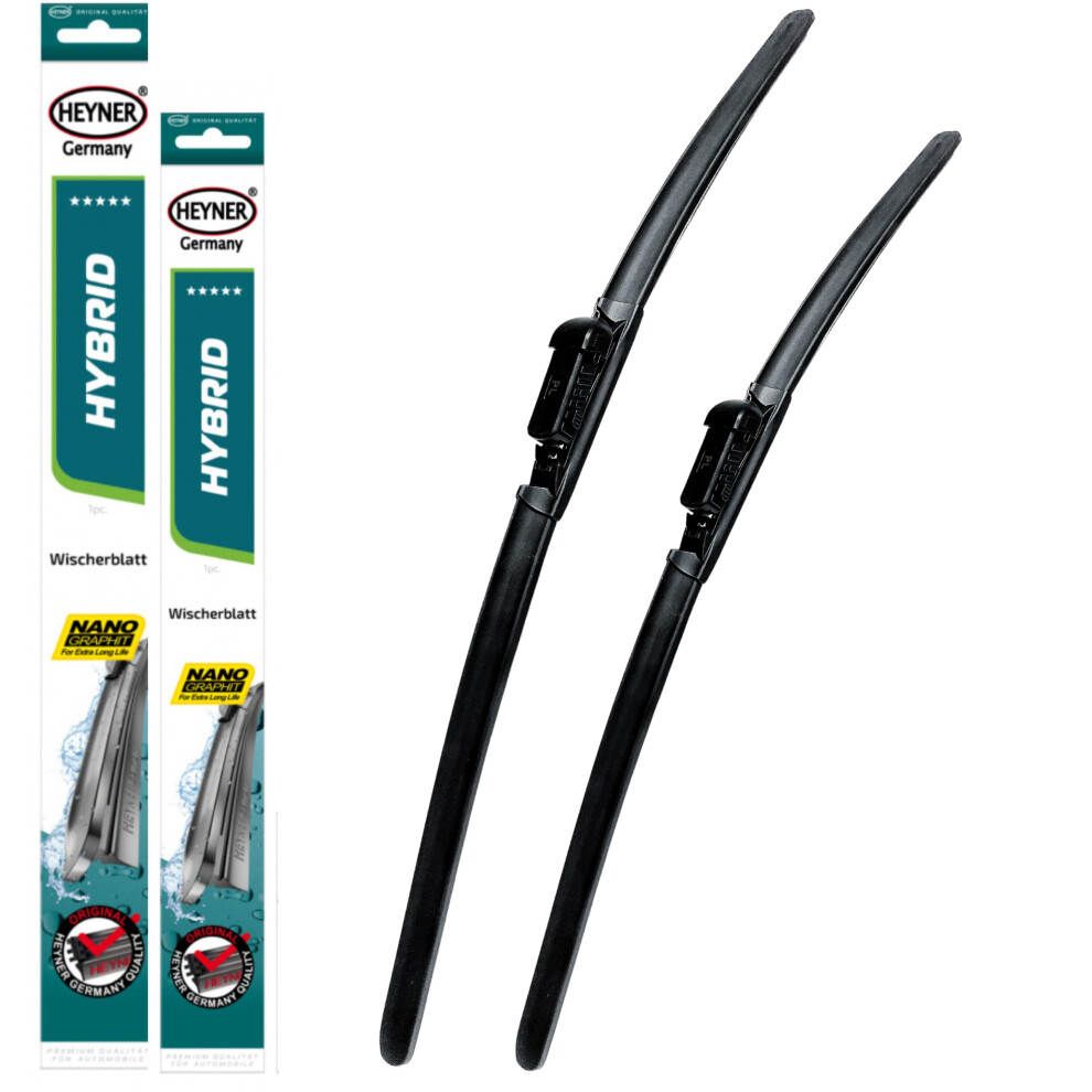 Heyner Wipers Fits Mg Zs 2017 2018 2019 2020 2021 2022 2023 2024 Wiper Blades Heyner Hybrid 24"14"Mg 5056151196111