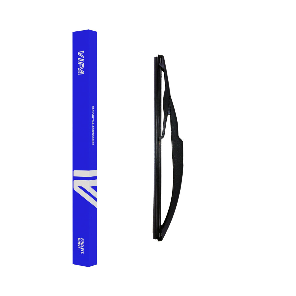 Vipa Car Parts Premium Rear Wiper Blade | Fits: Kia Rio Hatchback (Sep 2011 To Sep 2021) | All-Weather Performance | Durable, Streak-Free Rear Wiper | 5056162298880