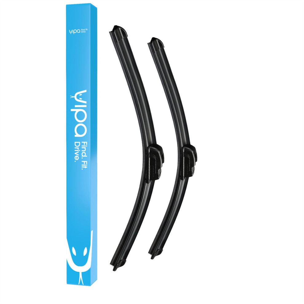 Alphard/Vellfire Mpv Apr 2008 To Dec 2014 Retro Upgrade Windscreen Wiper Blade Kit - 2 X Blades 5056294204780