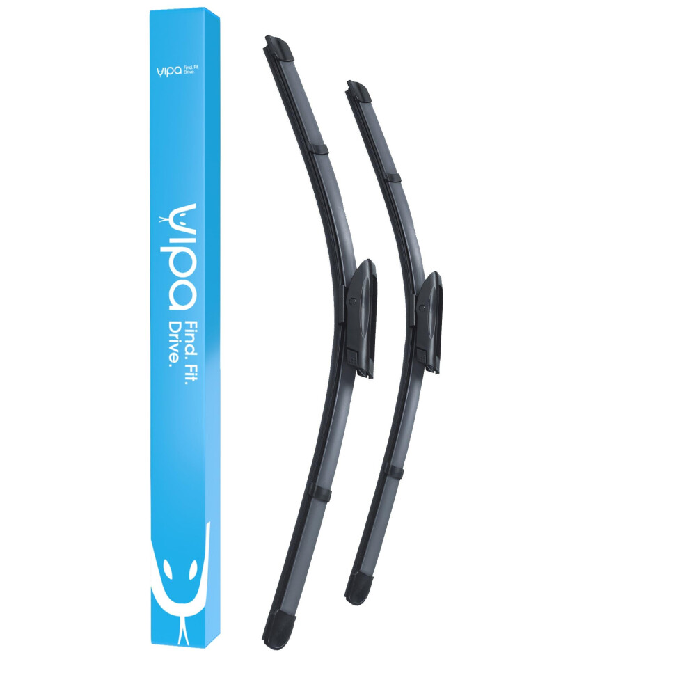 Vipa Wiper Blade Kit Fits: Mercedes-Benz Citan Van Feb 2014 To Oct 2021 - Easy Fit Video Tutorial 5056294225389