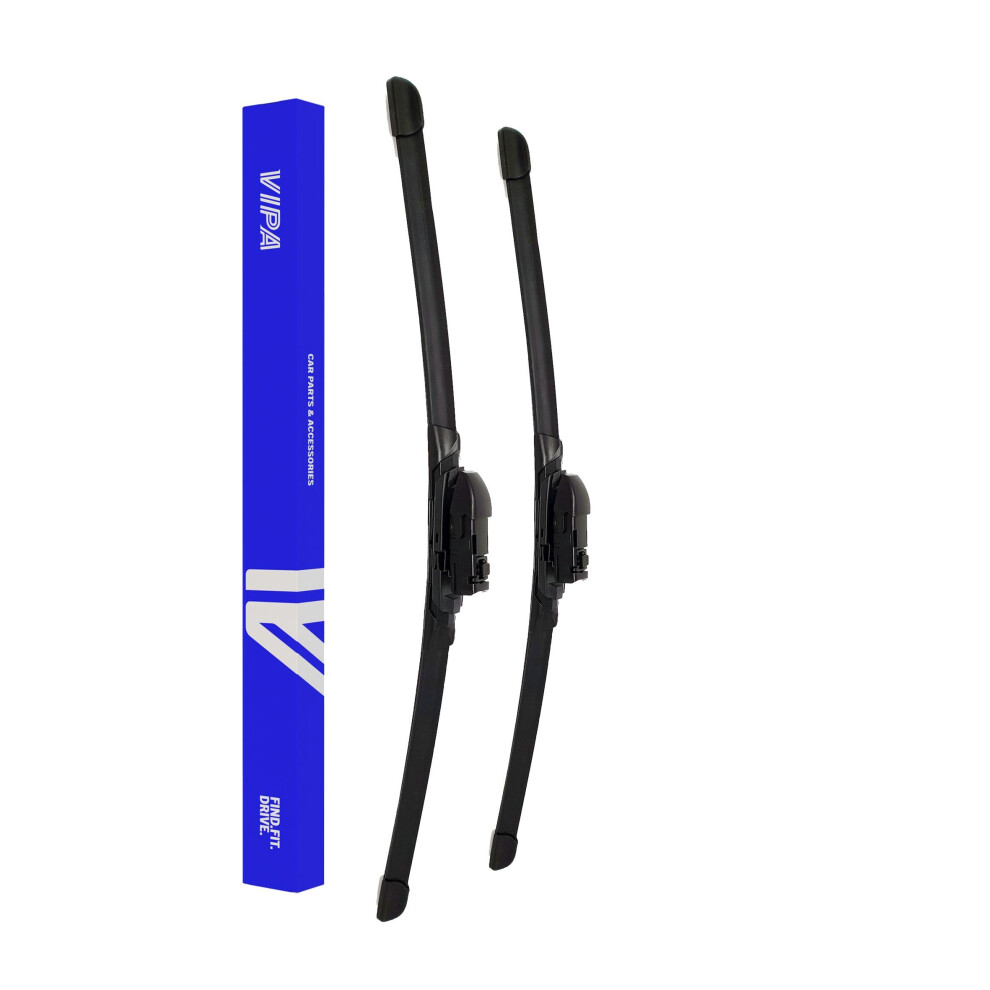 Vipa Car Parts Premium Wiper Blade Kit | Fits: Bmw X3 G01/F97 Suv (Jan 2018 To Dec 2024) | All-Weather Performance | Durable, Streak-Free Windshield 5056294225228