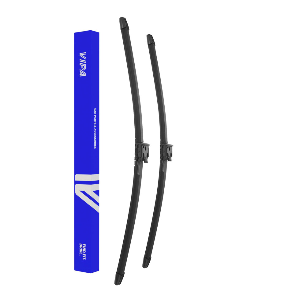 Vipa Car Parts Premium Wiper Blade Kit | Fits: Peugeot Partner Van (Sep 2019 Onwards) | All-Weather Performance | Durable, Streak-Free Windshield 5056294225433