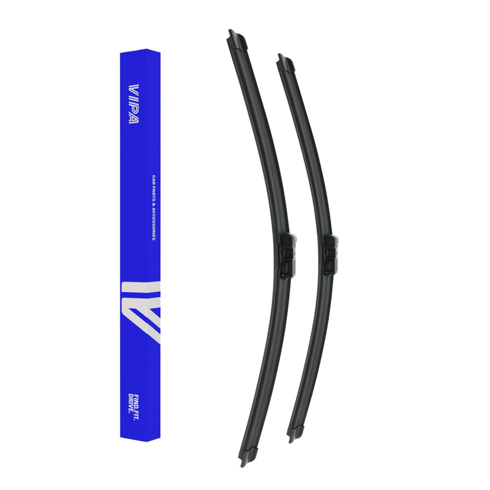 Vipa Car Parts Premium Wiper Blade Kit | Fits: Mg Mg Zs Saloon (Apr 2017 Onwards) | All-Weather Performance | Durable, Streak-Free Windshield Wipers | 5056651556125