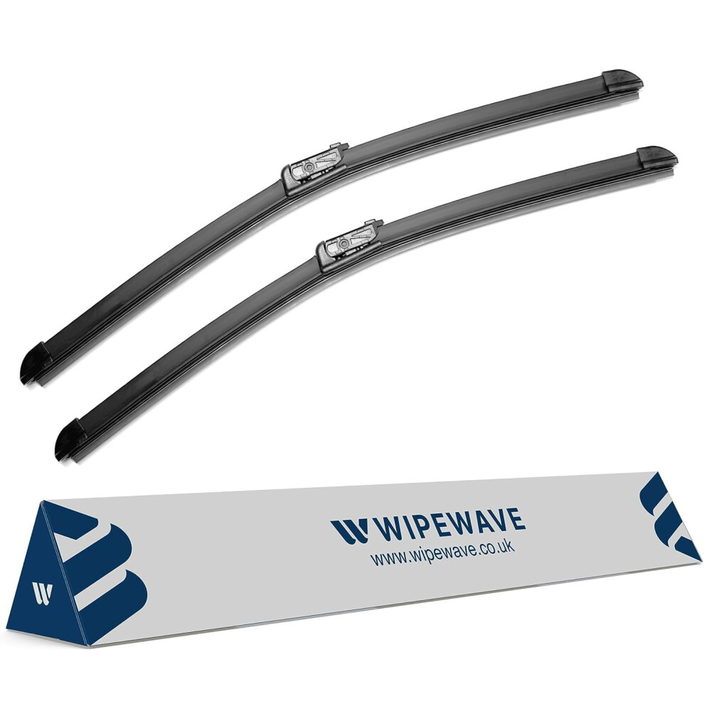 Wipewave Windscreen Wiper Blades For Vw Id5 2022-2023, 28" 18" Front Slimtop Enhanced Clarity, Easy Replacement 5056649570430