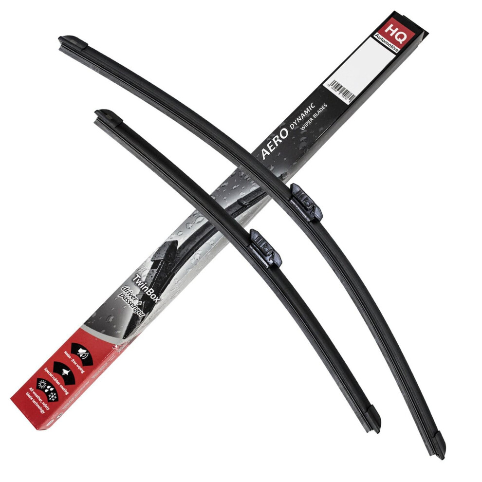 Hq Automotive Wiper Blades For Renault Clio V Hatchback (2019 And Later) Front Wipers Replacement Kit 5056504694172