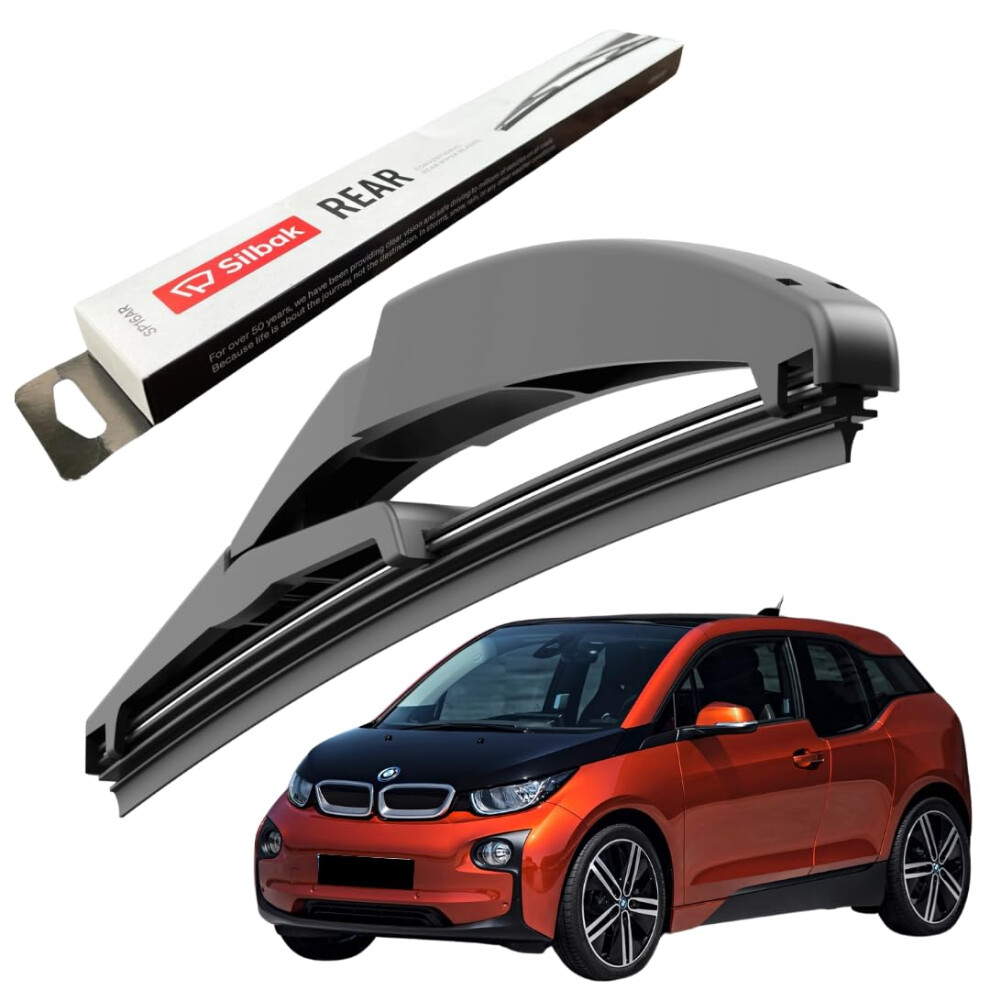 Silbak Rear Windscreen Wiper, Fits For Bmw I3 (2013 Onwards) Rear Wiper Blade, 300Mm 5056807402351