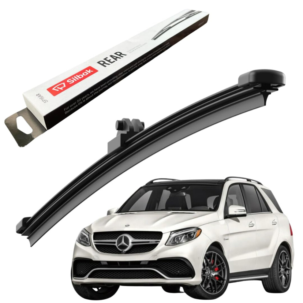 Silbak Rear Windscreen Wiper, Fits For Mercedes-Benz Gle-Class (12/2018 Onwards) Rear Wiper Blade, 350Mm 5056807405147