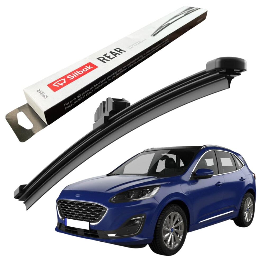 Silbak Rear Windscreen Wiper, Fits For Ford Kuga Mk3 (2019 Onwards) Rear Wiper Blade, 280Mm 5056807408063