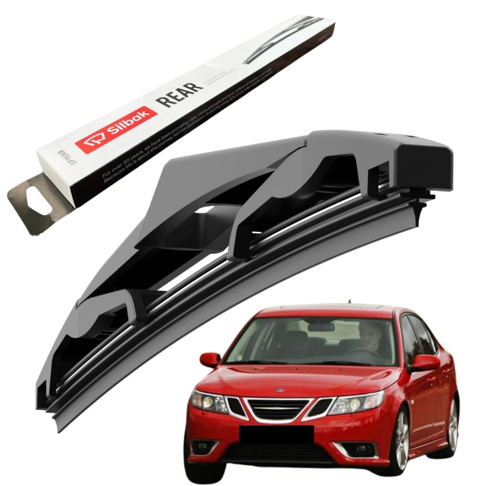 Silbak Rear Windscreen Wiper, Fits For Saab 9-3 X (03/2010-06/2012) Rear Wiper Blade, 300Mm 5056807408742