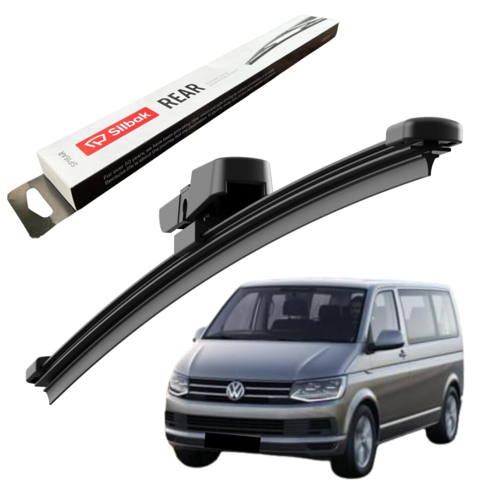 Silbak Rear Windscreen Wiper, Fits For Vw Caravelle T6 (04/2015 Onwards) Rear Wiper Blade, 400Mm 5056807408209