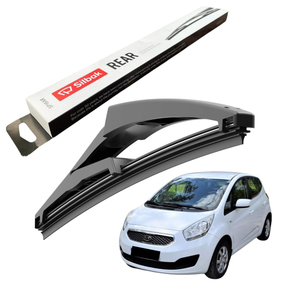 Silbak Rear Windscreen Wiper, Fits For Kia Venga (2009 Onwards) Rear Wiper Blade, 300Mm 5056807412268