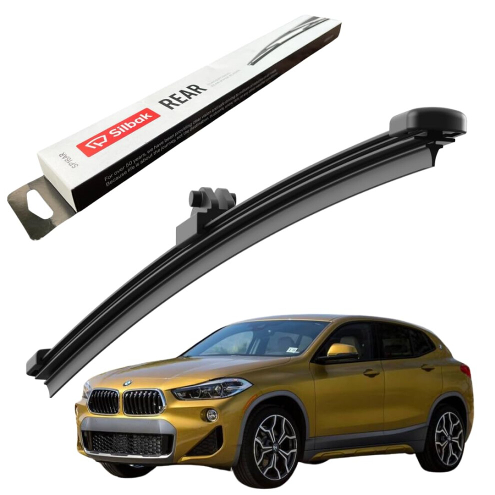 Silbak Rear Windscreen Wiper, Fits For Bmw X2 (2018 Onwards) Rear Wiper Blade, 350Mm 5056807429921