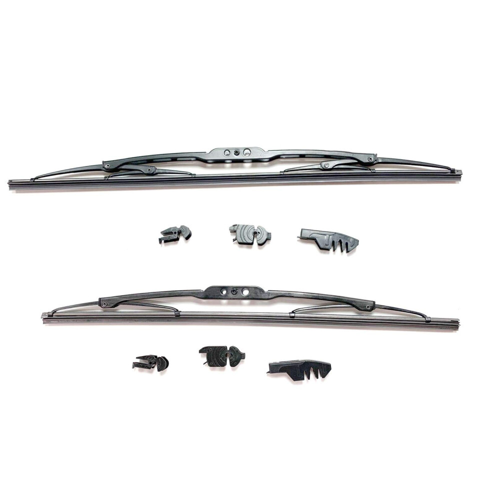 18" + 18" Quality Pair Of Front Car Windscreen Windshield Wiper Blades Wipers 5081946662625