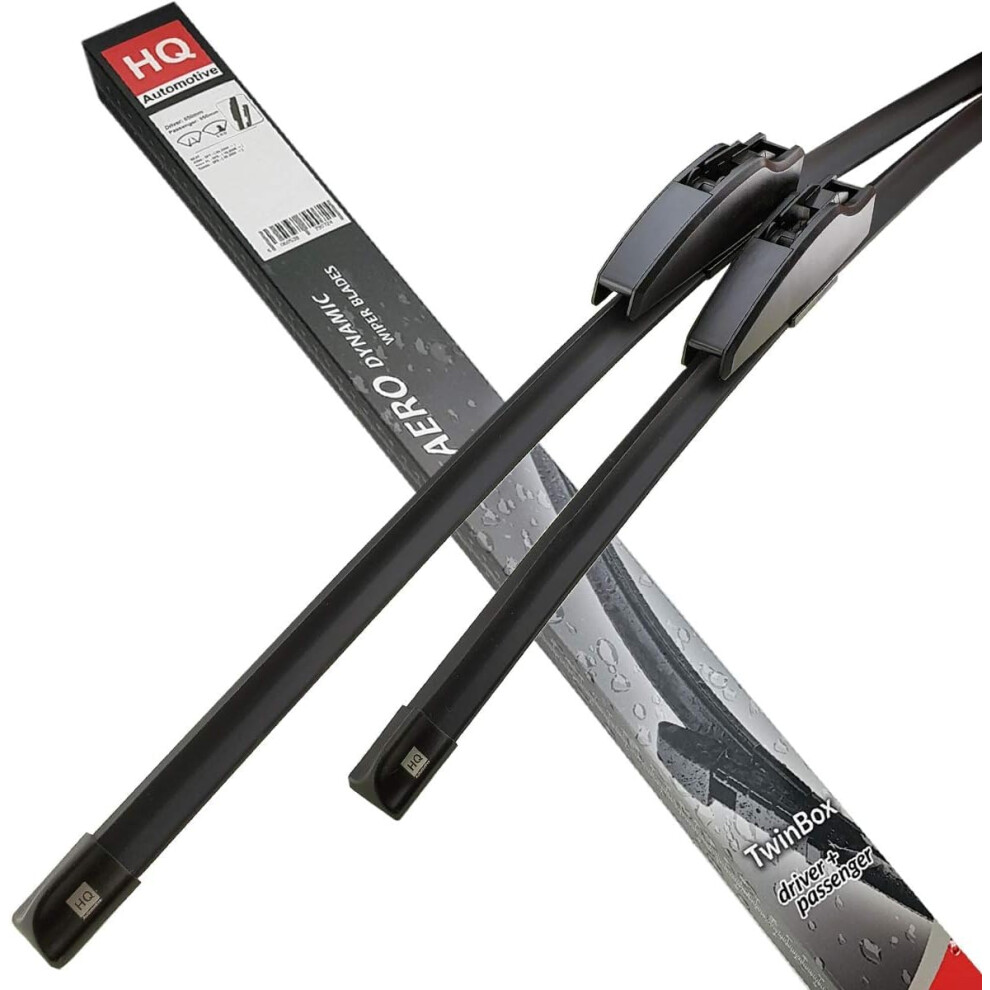Hq Automotive Wiper Blade For Lexus Rx300 Rx330 Rx350 Rx400h (2003-2008) Front Set, Ad22-621 5060644472361