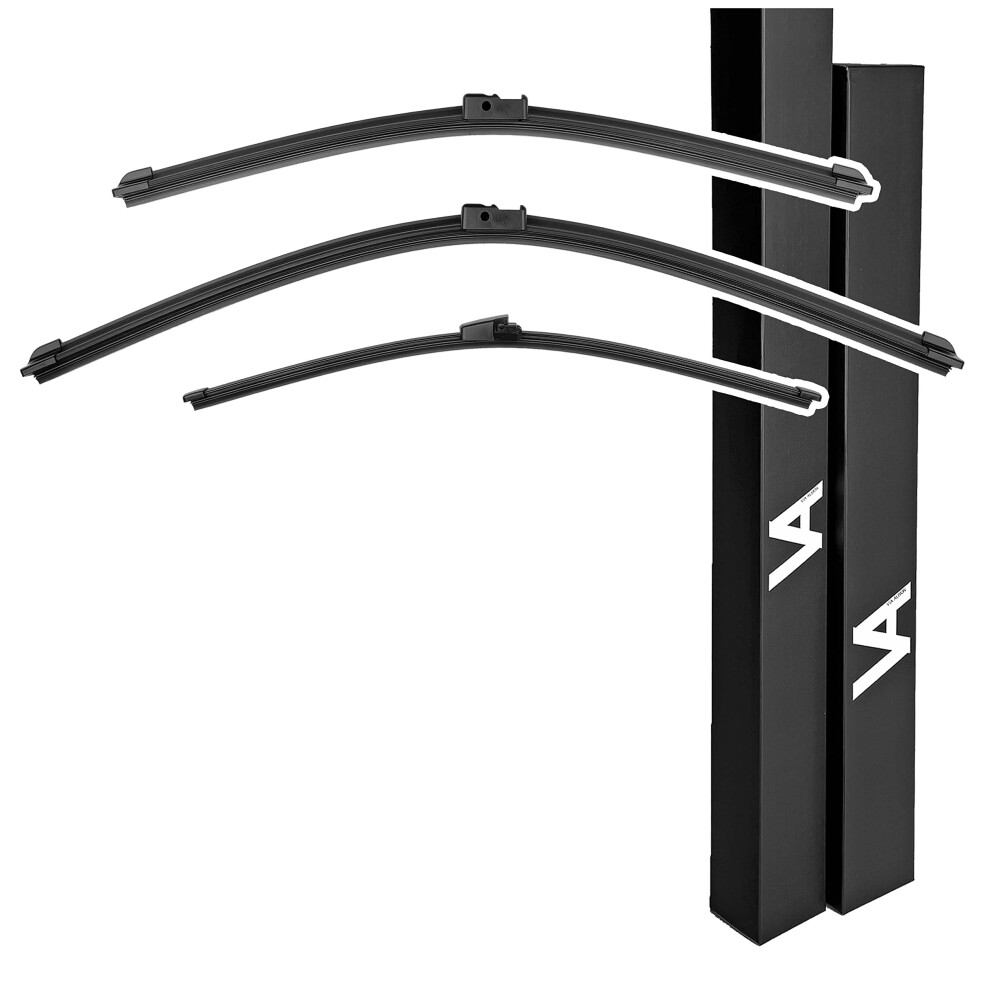 Via Albion? Wiper Blades For: Skoda Octavia [ Mk2 ] Saloon & Combi/Estate ? 2004-2013 ? Front & Rear Replacement Wipers 5060757060912