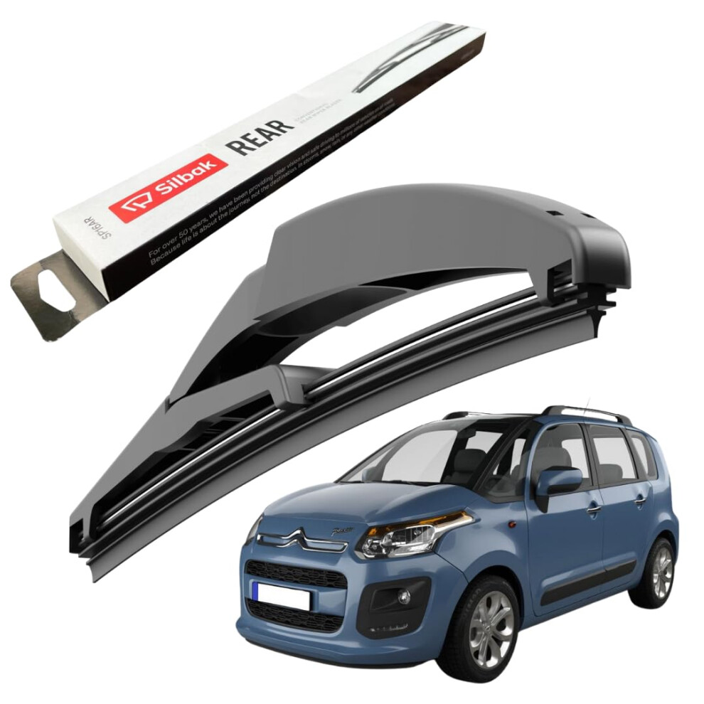 Silbak Rear Windscreen Wiper, For Citroen C3 Picasso (04/2010 Onwards) Rear Wiper Blade, 300Mm 5060920847258