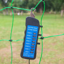 MLD-002 600V-7KV Fence Tester Garden Electric Fence Voltmeter +8 Indicator Light