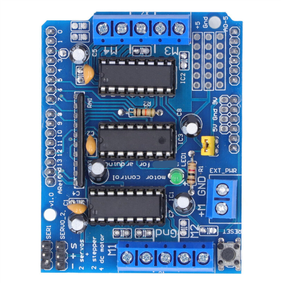 Dc Motor Driver Board L293d Stepper Motor Expansion Module For Duemilanove 320997753421