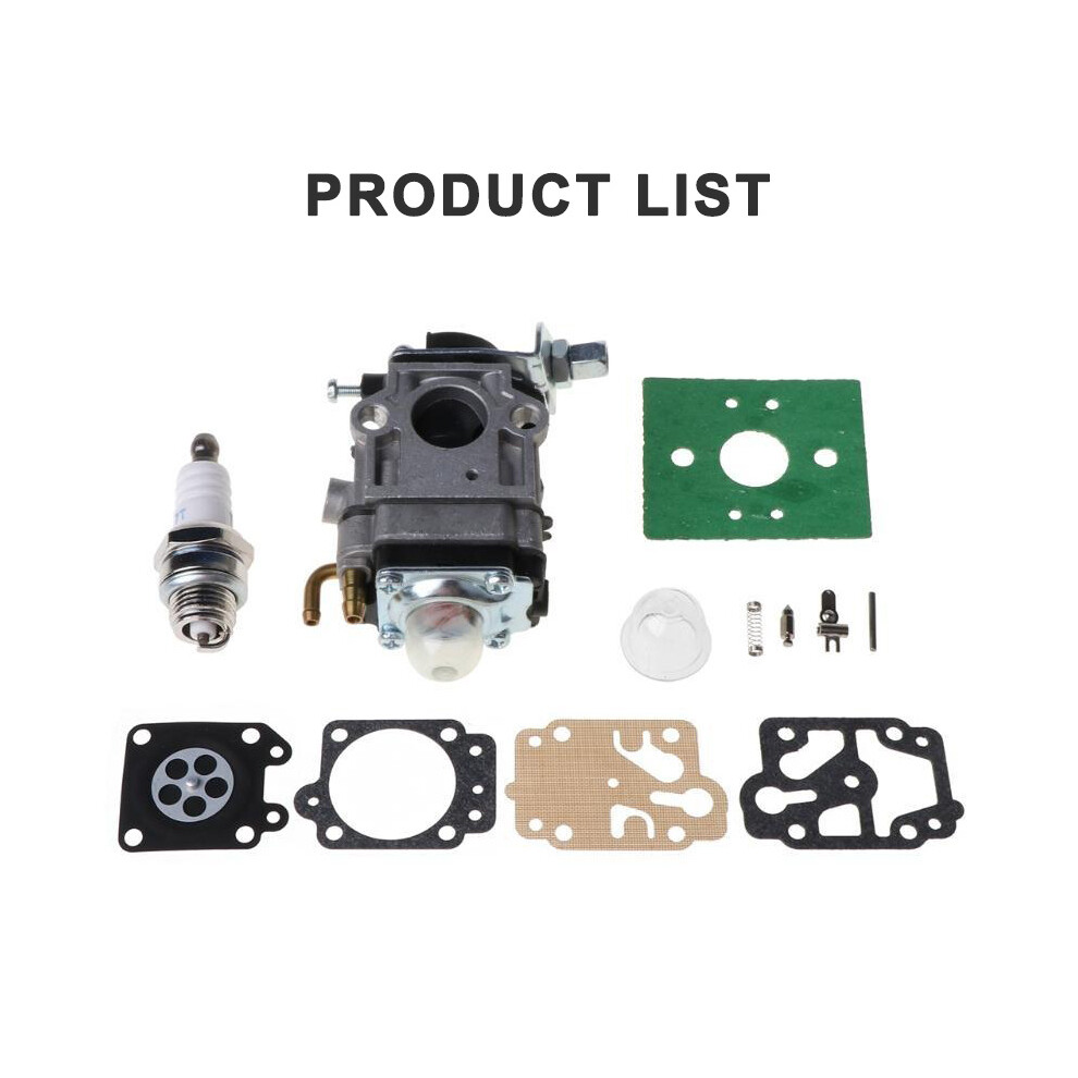 Chinese Brush Cutter Trimmer Carburetor Repair Kit For Cg430, Cg520, Bc430, Bc520 Models 115295279731
