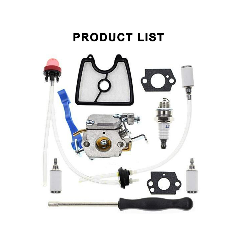 590460102 Carburetor For Husq 125B 125BX 125BVX With Air Filter Fuel Line Kit