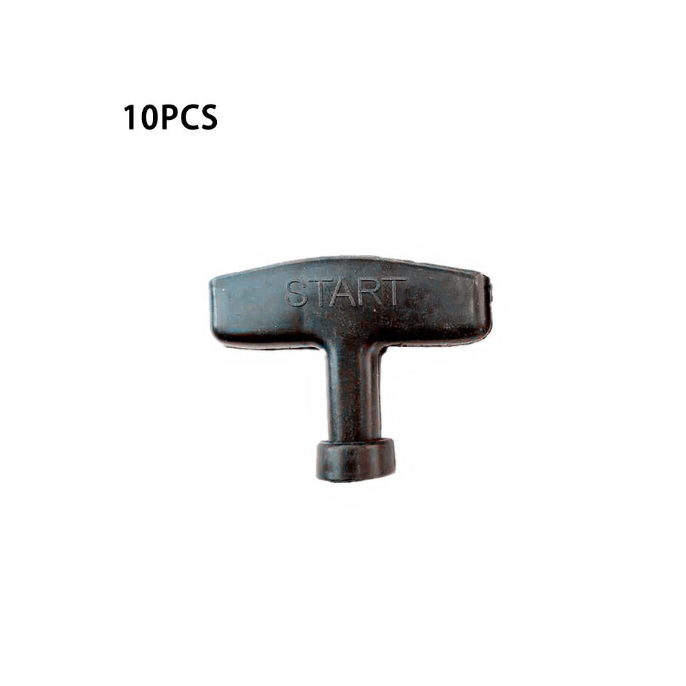 (Gasoline Engine Handle) 10Pcs Universal In 168 Gasoline Engine Mower Parts Recoil Handle Pull Type 320997754435