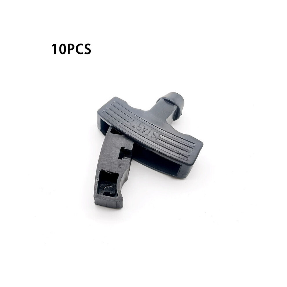 (Diesel Engine Handle) 10Pcs Universal In 168 Gasoline Engine Mower Parts Recoil Handle Pull Type 320997754459