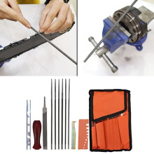 12PCS Chainsaw Sharpener File Kit 5/32" 3/16" 7/32" 1/8" 11/64" 13/64"