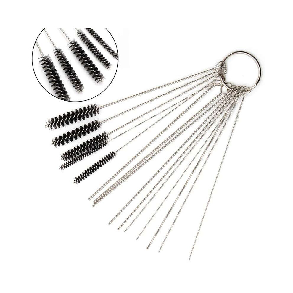 15PCS Carburetor Carb Dirt Cleaning Kits Tool For Motorcycle Lawn Mower ATV