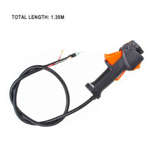 (For Komatsu) Mower Handle Throttle Cable Switch Lever Control For STIHL Throttle Control