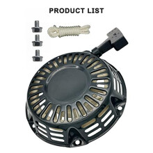 Pull Start Kit with Cord for 212 CT200U 159cc-224cc Engines, Black